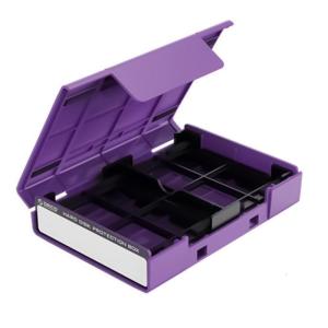 เคสใส่ของฮาร์ดไดรฟ์สำหรับ2.5นิ้ว3.5นิ้ว HDDs SSDs ตู้คอนเทนเนอร์ ABS คุณภาพเพื่อความปลอดภัยในการเดินทางในสำนักงาน