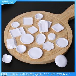 COD 5 cái Dollhouse mô phỏng tấm khay thiết lập Dollhouse mini nhà bếp Bộ đồ ăn trang trí cho 1 12 búp bê nhà trang trí