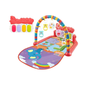 Baby Play Gym Mainan Anak Bayi Rattle / Piano Playmat Matras / Kasur Bayi Playgym Musical