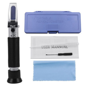 COD 0-100‰ Salinity Refractometer Seawater Salinity Meter ATC Salt Content Concentration Measuring Tool