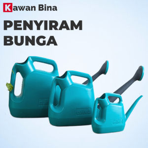 1.5 LITER / 5 LITER / 9 LITER PENYIRAM PLASTIK RESIN PLASTIC WATERING CAN DOUBLE HANDLE