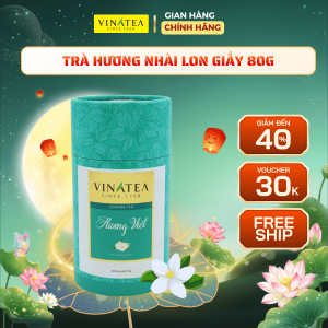 Trà Vinatea Nhài lon 80g