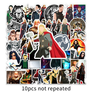 50ชิ้นสติกเกอร์ดิสนีย์ธอร์มาร์เวลโลกิโอดินเฮลาแบบทำมือเดินทางแล็ปท็อปโทรศัพท์กระเป๋าของเล่นรูปลอกกีตาร์