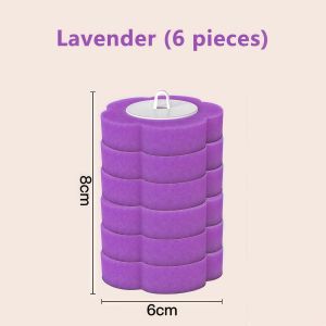 TIDY Disposable Toilet Brush With 6pcs Brush Head Bathroom Toilet Cleaning Brush Efficient Cleaning Brush for Toilet