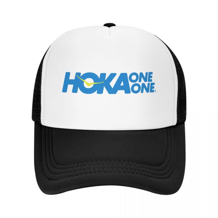 Hoka One One Funny Trucker Hat for Adult, Adjustable Washable