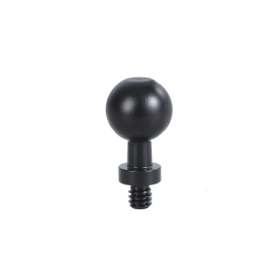 Versatile 17mm Ball Head 1/4 Screw Adapter Tripods Ball Head Connector for Live Streaming Stands & Magnetic Mounts