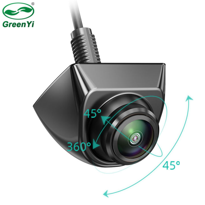 GreenYi AHD 1080P Vehicle Backup Camera, 360 Degrees Adjustable Fish ...
