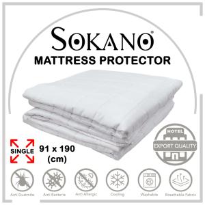 SOKANO LMP01 Premium Fitted Mattress Protector Cover