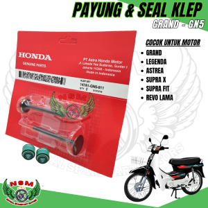 1 Set 2 item Payung Klep set Grand + Seal Klep Grand / Supra x / Supra Fit / Revo Lama / Lagenda