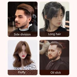 Ergonomic Handle Curved Hairbrush Comfortable Grip Comb for Home Use Travel or Post Gym Hairstyling Needs