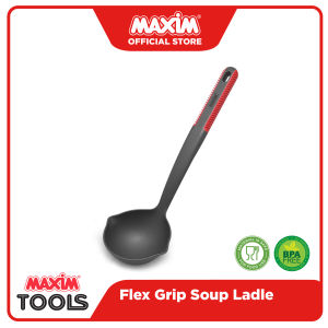 Maxim Tools Flex Grip Soup Ladle - Sendok Sup / Centong Nylon Tahan Panas