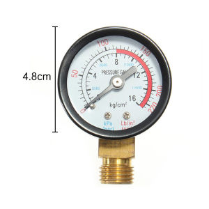 DN15/DN20 Brass Water Pressure Regulator Valve Adjustable Pressure Reducing Valve With Gauge Meter TAPH