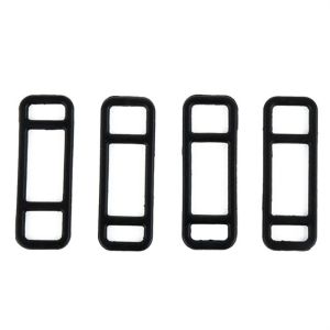 HUNIU Mirror Recorder Bicycle Accessories Seatpost Headlight Silicone Bandage Fixed Silicone Band Bicycle Light Bandage Cycling Elastic Strap Bike Light Mount Silicone Straps Mount