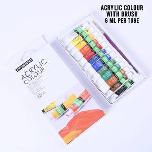 Art Rangers Non-Toxic Artist Set Acrylic Oil Water Colour Poster Color Brush Tools Art Pallet Painting Knives