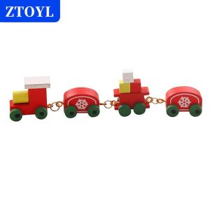 [COD] ZTOYL บ้านตุ๊กตา1:12รถไฟเกล็ดหิมะโมเดลรถไฟขนาดเล็กสำหรับเทศกาลคริสต์มาสรถม้าของเล่นสำหรับเด็กเล่นบทบาทสมมุติของตกแต่งบ้าน