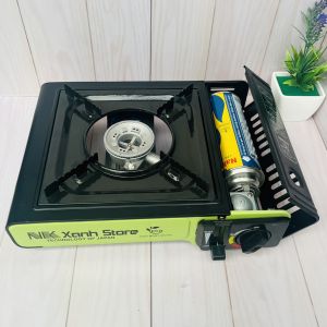 Bếp gas mini KN Xanh STORE Chính hãng chất lượng Bảo hành 12 tháng - Giao mầu ngẫu nhiên