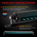 Car LED Light Bar 12" 22" 32" 42"INCH Putih/ Kuning 12D Super bright Lampu Ultra Slim Led Bar Light Combo Beam 4x4 Truck ATV Car Off Road Driving Straight Light Bar Brightness S. 