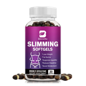 BEWORTHS Viên nang giảm béo đốt cháy chất béo Hỗ trợ ức chế sự thèm ăn Sản phẩm mạnh mẽ