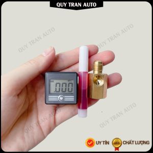 Đồng hồ chân không gắn vào máy hút sử dụng pin nhỏ gọn tiện lợi độ chính xác cao - Quý Trần Auto