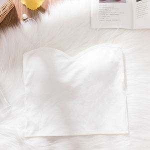 Lizida Korean Version Of Womens Beautiful Back Strap Underwear With Chest Pad Cotton Breathable Wrap Chest Bottoming Shirt Bra Women