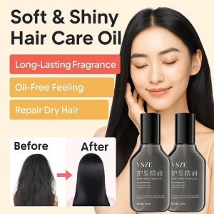✨ Repair Dry Damaged Hair Long-Lasting Fragrance Oil-Free Shine Hair Oil For Stylish Hairstyles - Smooth & Lustrous Non-Greasy