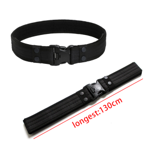 130cm Men Belt Breathable Tactical Belt With Quick Release Pluggable Buckle Outdoor Sports Belt