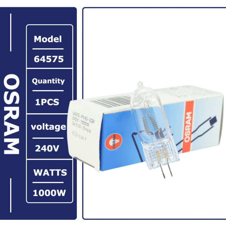 OSRAM 64575 P1/ 15 EGY 230V 240V 1000W Stage bulb Modeling Photography ...