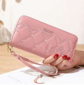 Ví nữ dài cầm tay trần trám phong cách thanh lịch Forever Young LILA FYT98