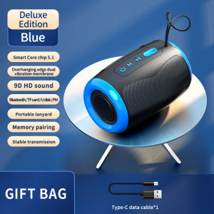 AI smart Audio Subwoofer  Wireless Speaker Bluetooth Speaker Good Bass Portable Subwoofer Karaoke  Car FM Radio Music Player Charge