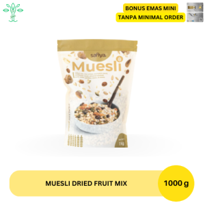 Muesli Dried Fruit Mix 1000 gr Safiya Sereal Makanan Ringan / Granola Oatmeal Sereal Muesli 1 kg Muesli safiya 1 kg Granola mix fruit 1 kg Granola timur tengah