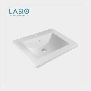 LASIO Square Ceramic Counter Top Basin LITE 313 | Basin Sinki Besen Tandas