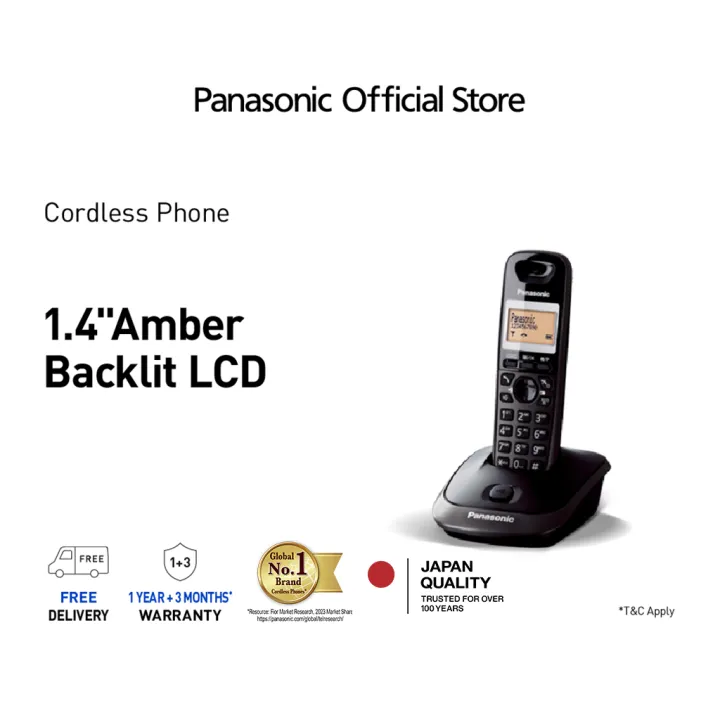 Panasonic Digital Cordless Phone KX-TG2511CXT