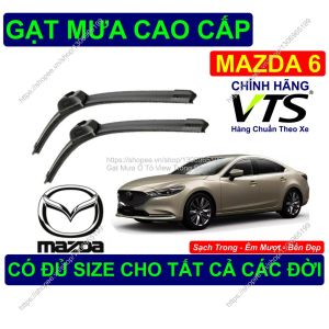 Gạt Mưa Bền Đẹp Kính Lái Mazda 6 Cặp Gạt Mưa Kính Lái Mazda 6 Có Đủ Size Cho Các Đời Xe Mazda 6