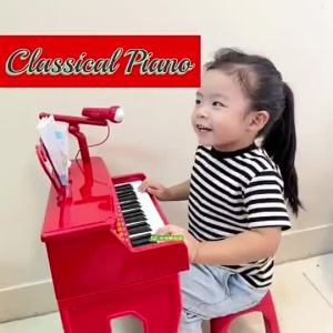 BAOLI Classical Piano Musical Instruments with Microphone for Kids by WISHLAND
