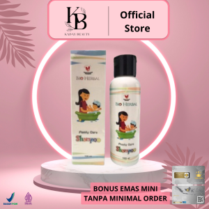 SHAMPO KUTU RAMBUT ANAK AMPUH BIO HERBAL FAMILY CARE 100ML BPOM PENGHILANG KUTU PERAWATAN RAMBUT