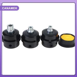 【CANAMEK】 12 16 20mm bộ phận máy nén khí kim loại Máy nén khí Bộ lọc tiếng ồn muffler