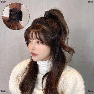 [COD] Buin 5pcs Hight Ponytail Fixed Artifact Grab Clips Hairpin Barrettes Women Girl Accessories Headwear Anti-sagging Hair Claw