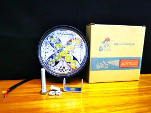 Lampu Tembak Sorot 9 mata 13 LED colour Pelangi Super Terang