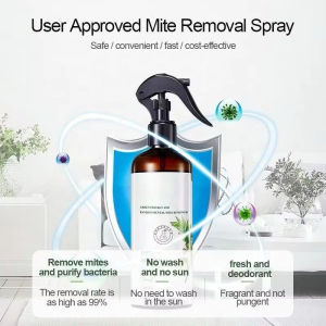 1/2pcs 300ml Mite Spray Bed Bug Killer Spray Dust Mite Remove Non-Toxic Natural Remove Insect Mites