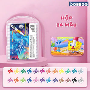 Màu Acrylic Marker Không Lem Hộp 120 Màu Dạ Ngòi Tròn Diy Trên Nhiều Chất Liệu Có Hộp Nhựa Tiện Lợi