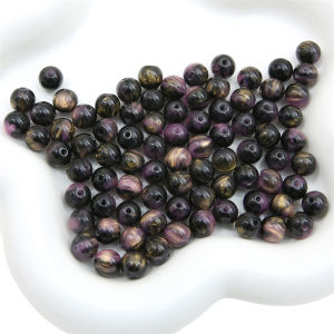 ลูกปัดลูกปัดเรเซิ่นทำมือสำหรับสร้อยคอสร้อยข้อมือต่างหูลูกปัดหลากสีท้องฟ้าเต็มไปด้วยดวงดาวเครื่องประดับทำเครื่องเพชรแบบ DIY