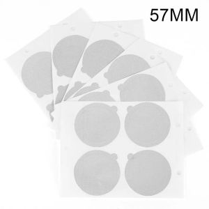 50PCS Aluminum Espresso Lids Foils Seals To Reusable Capsules Coffee Pod Compatible For Nespresso Not Compatible ZZY-Capsule-Foil-230710