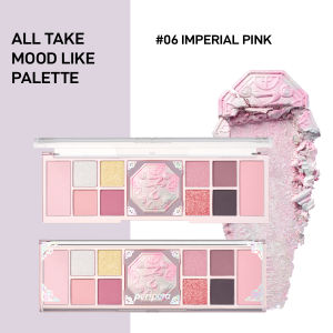 [PERIPERA] All Take Mood Like Palette (Queenfluencer | Palette | Eyeshadow | Blush | Highlighter)