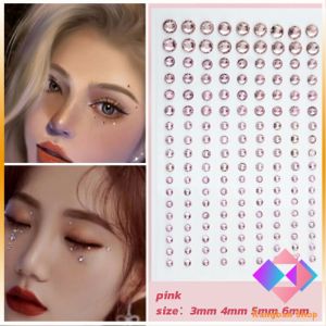 KANGBAN  คริสตัสติดตา แต่งหน้า เพชรแต่งหน้า ติดผม มีกาวในตัว สติ๊กเกอร์ติดหน้า  Eye sticker