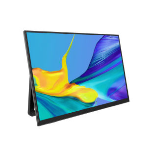 ZSCMALL Portable Monitor 1080P 144Hz Portable Monitor 17.3 Inch 2560x1440P Portable Gaming Monitor Travel Monitor for Laptop HDR IPS Screen with VESA Kickstand Dual Speakers for PC Phone Game Console Steam Deck