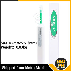 SC/FC/ST Fiber Optic Cleaner One-Click Cleaner 2.5mm Universal Connector Fiber Optic Cleaning Pen
