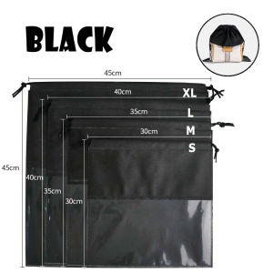 Reusable Non-Woven Drawstring Shoes Handbag Clothes Storage Organizer Dustproof Pouch Bag Dust Cover Gift Set