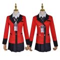 Anime Kakegurui Costume For Girls Jabami Yumeko Uniform Suits Japanese High School Uniform JK Dress Halloween Party Cosplay Costume. 