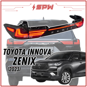 Toyota Innova Zenix (2023) Tail Lamp Tail Light LED Brake Light DRL Daylight Trunk Rear Garnish LED Bonnet SPW Albino Taillamp Taillight Taillamps Taillights