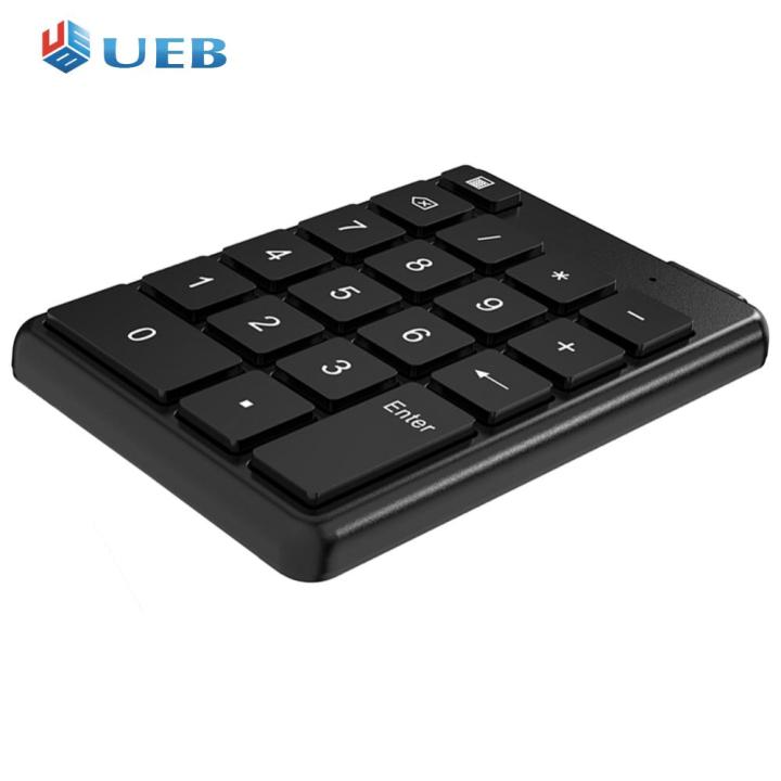 Number Pad Bluetooth-Compatible5.0 Button Battery Numeric Pad 19 Keys ...